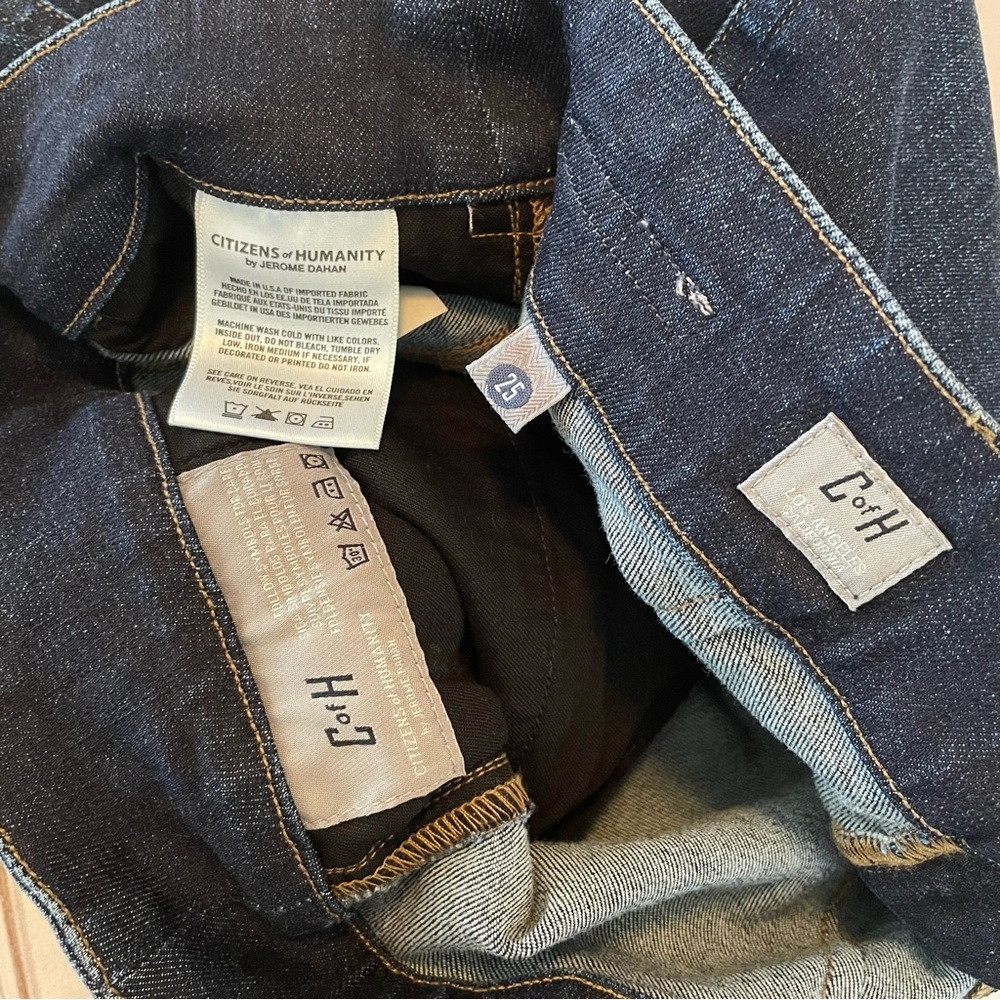 Citizens of Humanity Karmen Pencil Denim Skirt Women’s 25 Blue Dark Wash Career - Picture 12 of 16